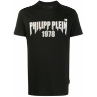 Philipp Plein Camiseta com logo - Preto