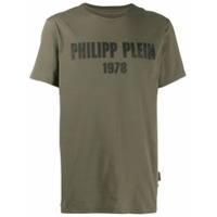 Philipp Plein Camiseta com logo - Verde