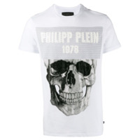 Philipp Plein Camiseta gola redonda - Branco