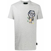 Philipp Plein Camiseta Jungle Fever - Cinza