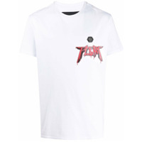 Philipp Plein Camiseta Rock PP - Branco