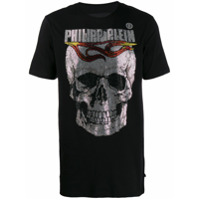 Philipp Plein Camiseta SS Flame - Preto