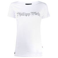 Philipp Plein Camiseta SS skull - Branco