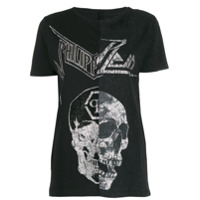 Philipp Plein Camiseta SS skull - Preto