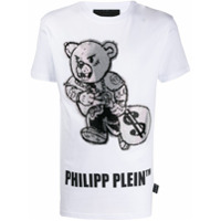Philipp Plein Camiseta Teddy - Branco