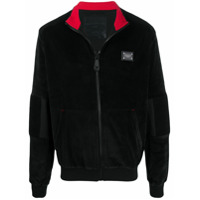 Philipp Plein Jaqueta com zíper - Preto