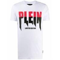 Philipp Plein logo print T-shirt - Branco
