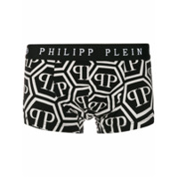 Philipp Plein PP logo boxers - Preto