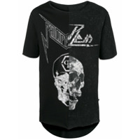 Philipp Plein skull print T-shirt - Preto