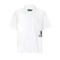 Piet Camisa Utility mangas curtas - Branco