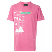 Piet T-shirt Re-Sports estampada - Rosa