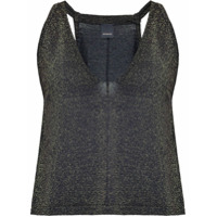 Pinko Blusa de tricô com brilho - Cinza