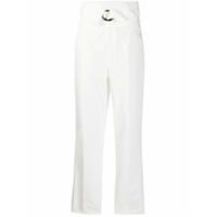 Pinko Calça com cós dobrável - Branco