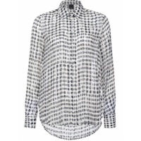 Pinko Camisa com estampa grÃ¡fica - Preto