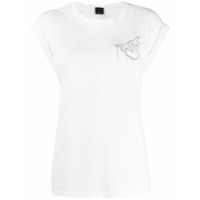 Pinko Camiseta com detalhe bordado - Branco