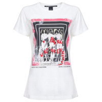 Pinko Camiseta com estampa gráfica - Branco