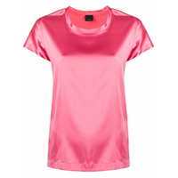 Pinko Camiseta decote arredondado - Rosa