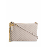 Pinko chevron quilted clutch bag - Branco