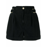 Pinko Short jeans cintura alta - Cinza