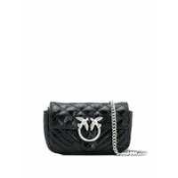 Pinko sparrow quilted cross-body bag - Preto