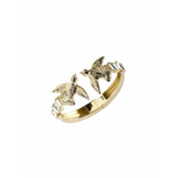 Pinko swallow crystal bracelet - Dourado