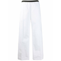 Plan C Calça pantalona - Branco