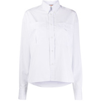 Plan C Camisa com botões - Branco