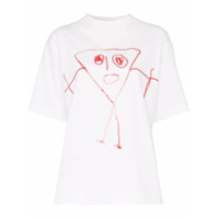 Plan C Camiseta com estampa Sketch - Branco