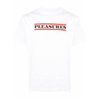 Pleasures Camiseta Surrender com logo - Branco
