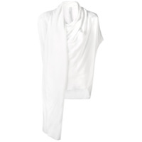 Poiret Blusa com drapeado - Branco