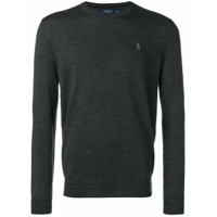 Polo Ralph Lauren Suéter com logo - Cinza