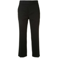 PortsPURE Calça reta cropped - Preto