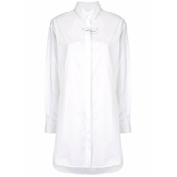 PortsPURE Camisa com logo bordado - Branco