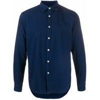 Portuguese Flannel Camisa slim - Azul