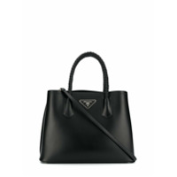 Prada Bolsa tote de couro - Preto