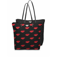 Prada Bolsa tote Twin - Preto