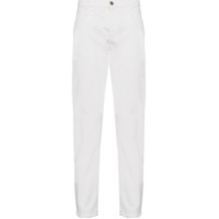 Prada Calça jeans reta cropped - Branco