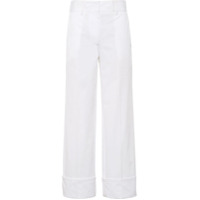 Prada Calça pantalona - Branco