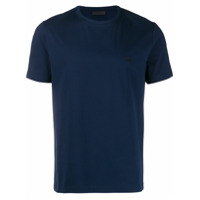Prada Camiseta com logo bordado - Azul