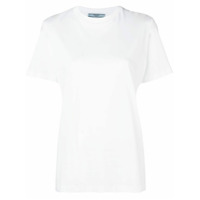 Prada Camiseta com logo - Branco