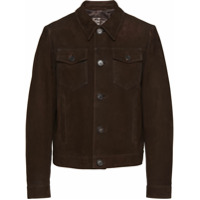 Prada Jaqueta de camurça - Marrom