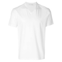 Prada stretch v-neck T-shirt - Branco