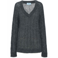 Prada Suéter de lã - Cinza