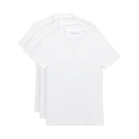 Prada V-neck T-shirt 3 pack - Branco