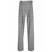 Proenza Schouler Calça xadrez - Preto