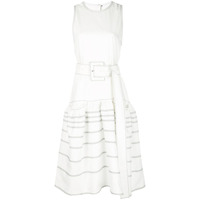 Proenza Schouler Vestido midi - Branco