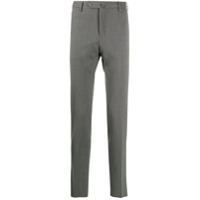 Pt01 slim fit tailored trousers - Cinza