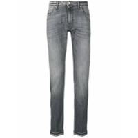 Pt05 faded effect skinny jeans - Cinza