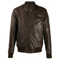 Puma Jaqueta bomber de couro - Marrom