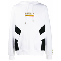 Puma Moletom TFS com logo e capuz - Branco